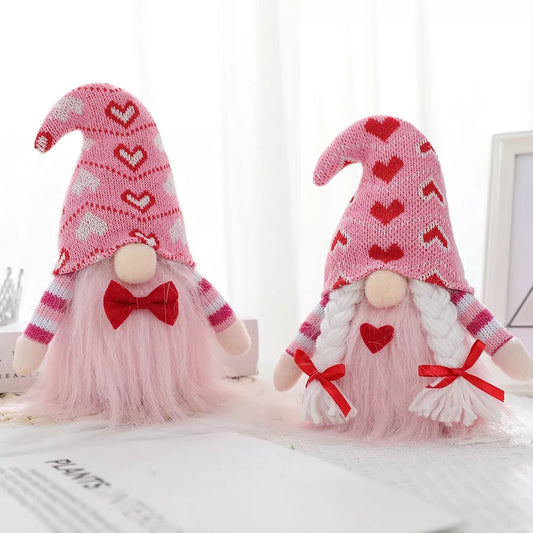 Valentines Gnome Doll