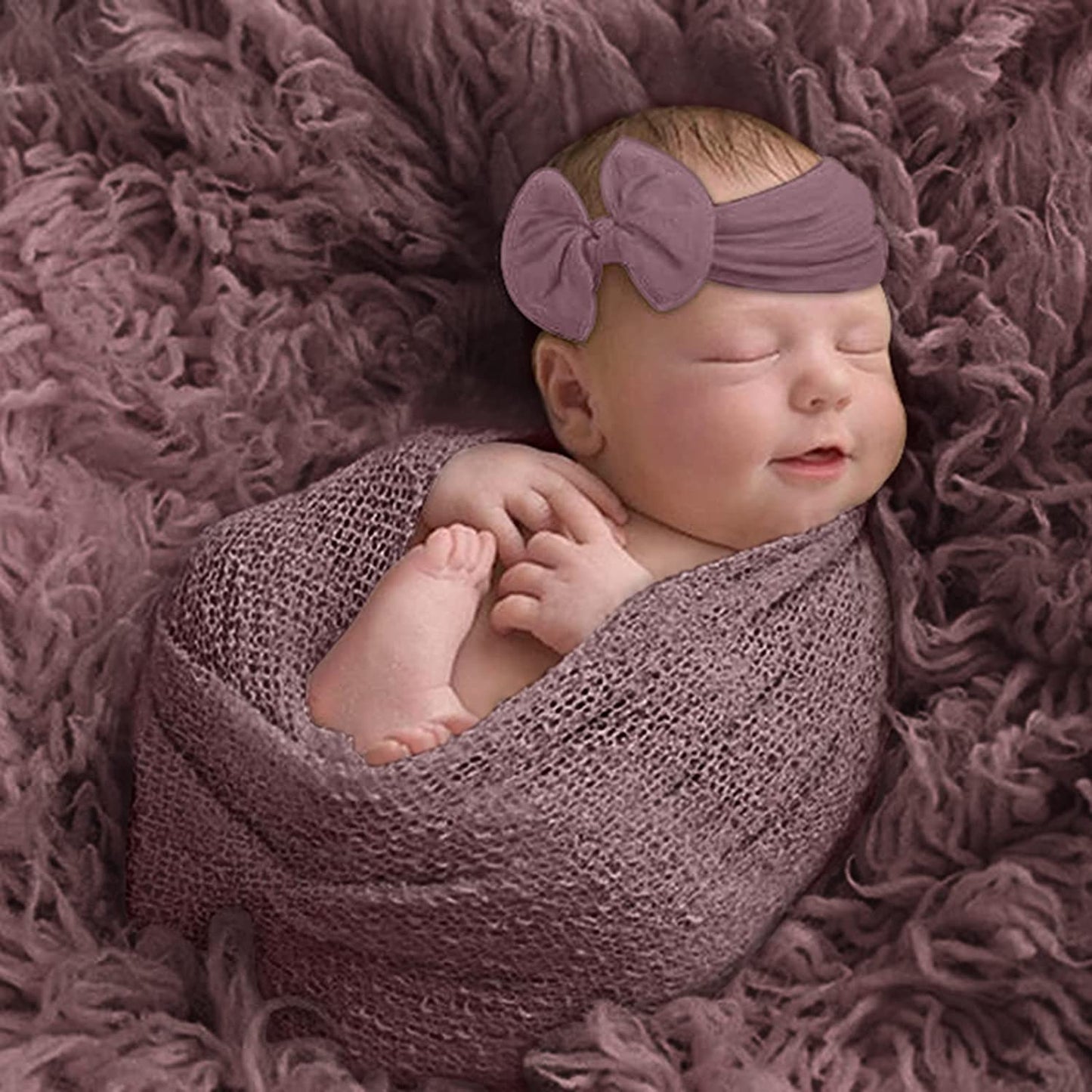 Klijnkie Newborn Prop Set - MAUVE
