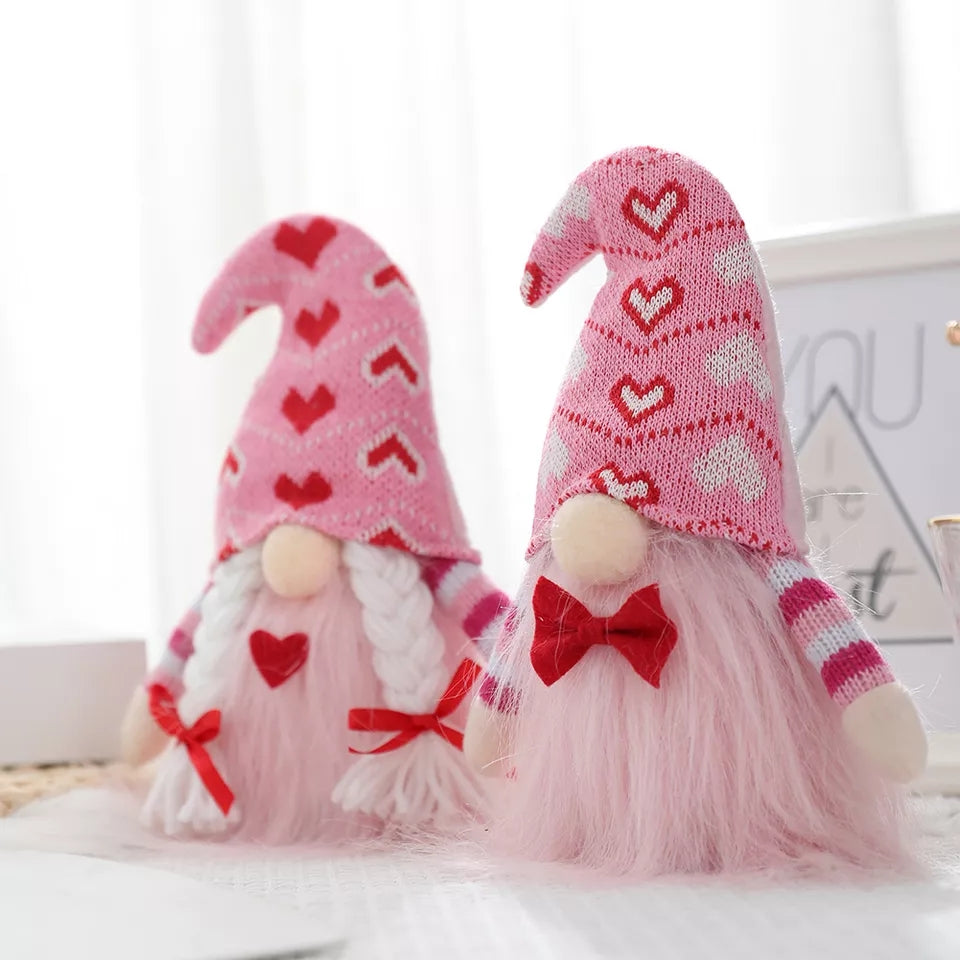 Valentines Gnome Doll