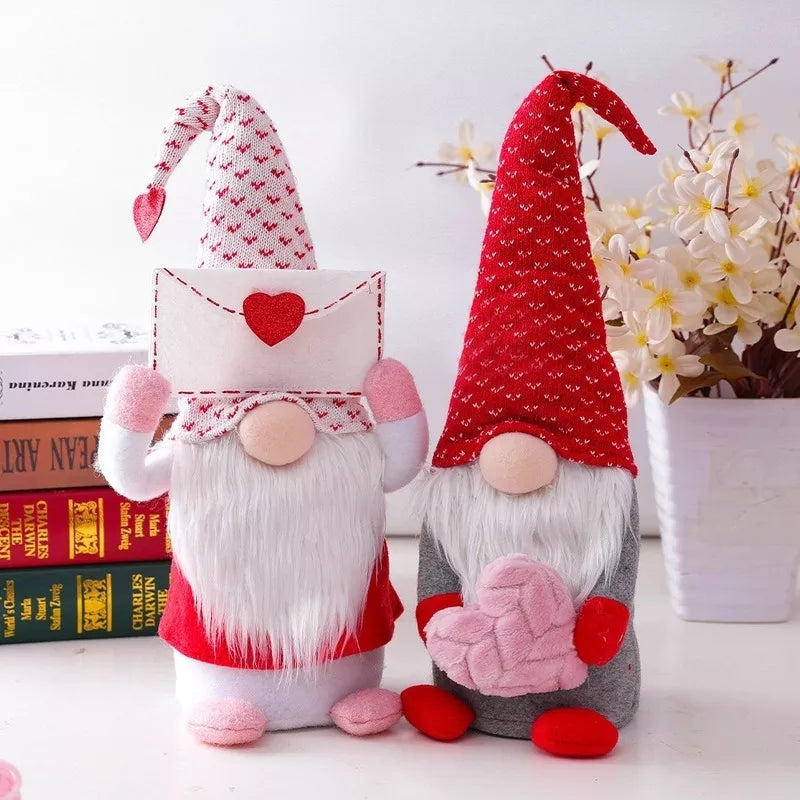 Valentines Gnome Doll