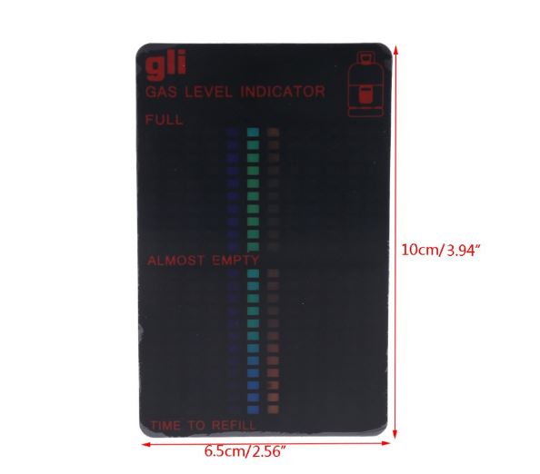 Magnetic Butane-Propane Gas Level Indicator