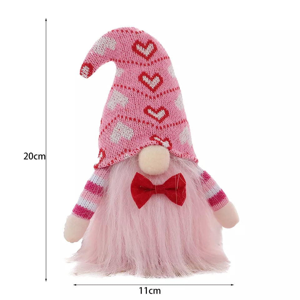 Valentines Gnome Doll