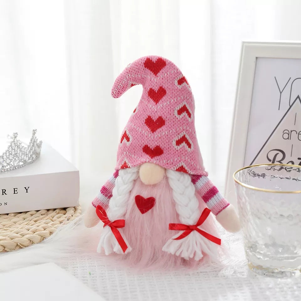 Valentines Gnome Doll