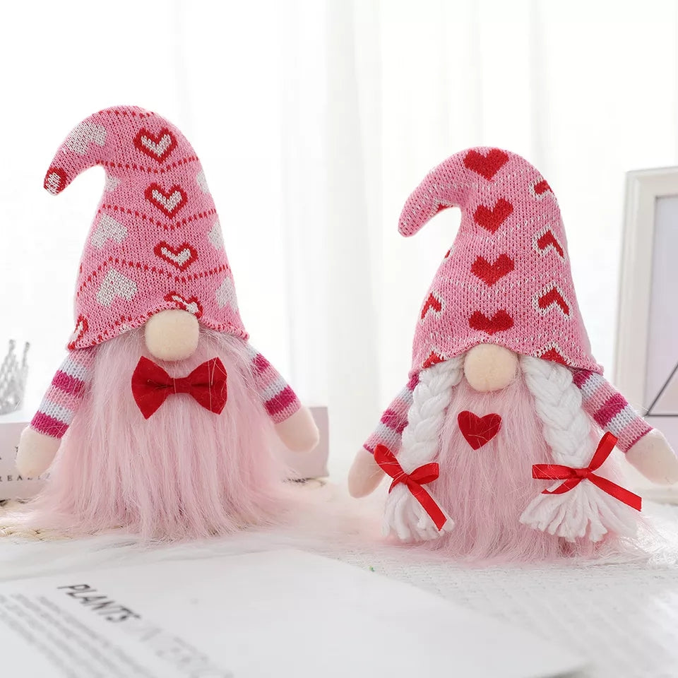 Valentines Gnome Doll