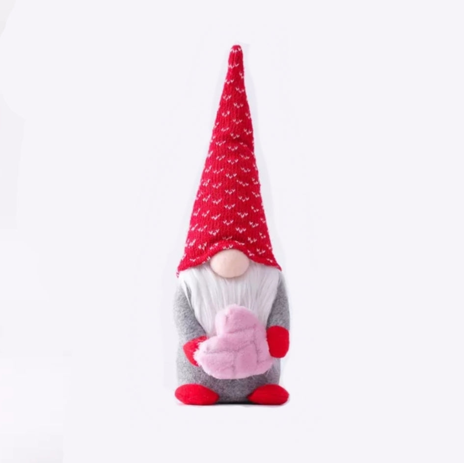 Valentines Gnome Doll